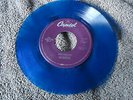 BEATLES - COME TOGETHER/SOMETHING - 45rpm -  BLUE COLORED VINYL    MINT-
