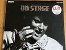 Elvis Presley On Stage 1970 Mint Poster LP  vinyl + poster Original 1st Pressing