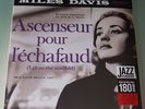 Ascenseur Pour L'echafaud Miles Davis Vinile Lp  Ristampa 180 Grammi Ost