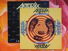 Anthrax. Original Vinyl LPs. Among The Living & State Of Euphoria. 1st Pressings