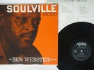 BEN WEBSTER QUINTET SOULVILLE VERVE MV 4016 Japan VINYL LP
