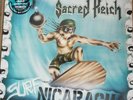 SACRED REICH SURF NICARAGUA AQUA BLUE/BLACK SPLATTER VINYL NEW&SEALED