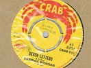 SKA-DERRICK MORGAN-SEVEN LETTERS/THE TARTONS-LONELY HEARTACHES-UK CRAB
