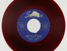 Blues 45 - Lightnin' Hopkins - Freight Train Blues - Sittin' In With - red wax