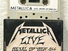 METALLICA . 1982 Demo  CASSETTE Tape Vintage METAL Slayer Death Megadeth Anthrax