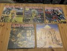 Iron Maiden 9x 12” Vinyl Albums 1980-1990 Number Of The Beast Seventh Son Live