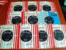 Rick(y) Nelson 10x 45s Brunswick+Liberty labels Vg to Ex all listed-