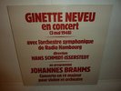 RARE MINT LP . GINETTE NEVEU - En Concert 33'rpm . STIL 0305 S 48 Stéréo. CELLO