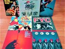 SEVEN ROCK LPs - BEATLES - DEVO - U2 - ELVIS COSTELLO - SPOONFUL - HAGAR - FYC