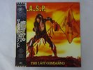 W.A.S.P. The Last Command Capitol ECS-91134 Japan  VINYL LP OBI