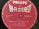 PHILIPS HI-FI STEREO 835000 AY- BRAHMS Symphonie Nr. 4- EDUARD VAN BEINUM