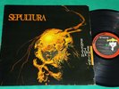 Sepultura - Beneath The Remains BRAZIL 1st press LP 1989
