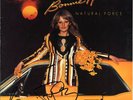 BONNIE TYLER Natural Force VINYL LP It's A Heartache Bitterblue Autograph SIGNED