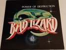 BAD LIZARD - POWER OF DESTRUCTION LP VINYL - BELGIAN POWER METAL