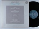 ARVO PART Tabula Rasa ECM LP gatefold **