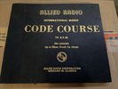 ALLIED RADIO CODE COURSE Morse Code 5x78rpm 10