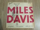 MILES DAVIS QUARTET - ORIGINAL UK EP -ESQUIRE - VERY GOOD