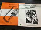 BILLY BRAGG. 2x VINYL ALBUMS. “Brewing up with” + “Lifes a Riot”. Both records E