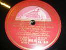 JACQUES THIBAUD - ALFRED CORTOT / CHAUSSON  / DISQUE GRAMOPHONE DB 1649-53