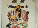 LIVE AND LET DIE James Bond 007 SOUNDTRACK McCartney UA 1973 VINYL LP EX