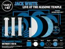 Jack White Live At Masonic Temple (Third Man Records Vault 47) (4 LP vinyl) New