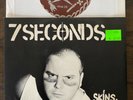 7 seconds skins brains & guts 7” kbd punk 1st pressing original 1982