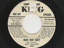 '56 R&B BABS GONZALES House Rent Party/She's Just Right For Me KING M- DJ HEAR