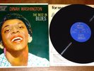 DINAH WASHINGTON   THE BEST IN BLUES   UK MERCURY MONO JAZZ LP 1957