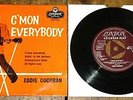 EDDIE COCHRAN   C'MON EVERYBODY   UK 4-TRACK TRI CENTRE LONDON 7