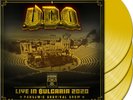 U.D.O. - Live in Bulgaria- Limit. Gatefold-Clear-Yellow-Vinyl-3LP - 884860361415
