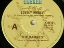 THE DAMNED - Lovely Money(edited) RARE Aussie/OZ 7
