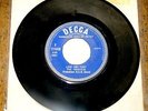THE TORNADOS   LOVE AND FURY b/w POPEYE TWIST   UK DECCA DEMO PROMO 7