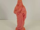 Answer Me Jesus novelty pink statue magic eight 8 ball gag gift slightly yellowd