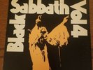 Black Sabbath Vol. 4 Vinyl Record 1972 EX+/Mint