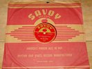 WILD BILL MOORE   TOP AND BOTTOM b/w ROCKING LEROY   SAVOY 78 RPM  EX+ GRADE
