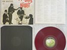 The Beatles - A Hard Days Night (1969) LP (VG++/NM) MEGA RAR Apple RED Vinyl 1st