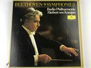BEETHOVEN 9 SYMPHONIES Berlin Philharmonic Von Karajan 8 LPs  vinyl