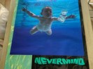 Nirvana Nevermind DGC Original Promotional Poster Near Mint