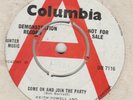 Keith Powell Valets Come on and join the party Columbia DB 7116 VG+ Demo
