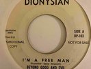 Northern Soul 45 BEYOND GOOD & EVIL I'm A Free Man/Who's Got Right Of Way HEAR