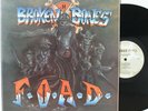 Broken Bones LP “F.O.A.D.”   Combat Core, Orig 1987 UK   VG++ Punk Hardcore