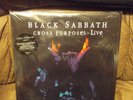 BLACK SABBATH- CROSS PURPOSES LIVE-  2LP BLACK VINYL LP W POSTER