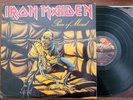 IRON MAIDEN - Piece Of Mind LP 1983 Capitol Records ST-12274 Orig Inner Sleeve