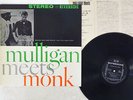 GERRY MULLIGAN MEETS MONK RIVERSIDE SMJ-6107 Japan VINYL LP