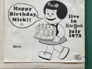 Rolling Stones Happy Birthday Mick purple Made In Gb Tmoq