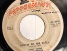JIMMY SIMMS THUNDERBIRDS   TWISTIN’ ON THE BEACH   Rare Orig. FL Rockabilly 45