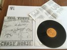Neil Young crazy horse ZUMA 1975 LP vinyl vg++ lyrics inner sleeve