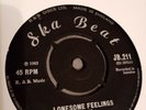The Wailers - Lonesome Feelings / There She Goes - 1965 UK Ska Beat JB211 - NM