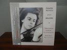 Ginette Neveu Brahms violin concerto sonata 2LP Japan Audiophile Classical