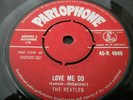 THE BEATLES * Love Me Do / PS I Love You * 1962 PARLOPHONE 7” 45  original copy